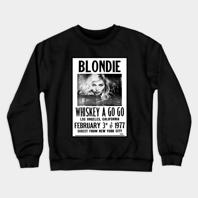 blondie 1977 Crewneck Sweatshirt by MSDO-RRC